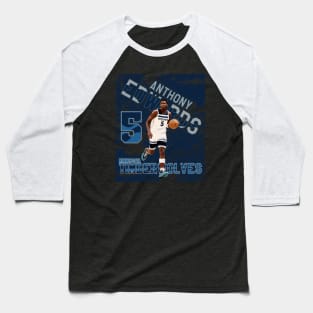Anthony edwards // Minnesota Timberwolves Baseball T-Shirt